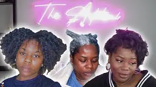 RELAXING MY NATURAL 4C HAIR AFTER 8 YEARS - My Natural Hair Journey || TheAdeTomi