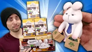 Abriendo juguetes sorpresa de CONEJITOS Aburridos y Depresivos!!!