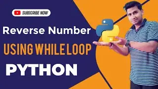 #25 Reverse Number using While loop in Python||Basic Python coding||ComputerMCQs||Networking||Shorts