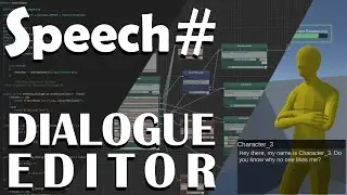Speech# - Dialogue System (C# Scripting Unity Plugin)