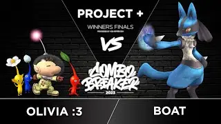 Olivia :3 (Olimar) vs Boat (Lucario, Pit) Project + Winners Finals - COMBO BREAKER 2023