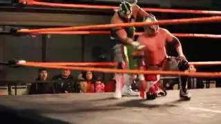Skayde jr  and gringo loco vs aero boy and eros