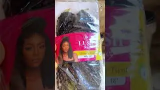 How i make my hair with the new Lush hair product so soft
