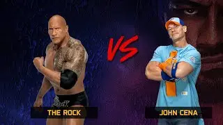 Wwe Netflix game || the rock vs john cena || #wwenetflix || mobile game ios/andorid
