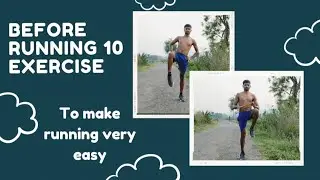 before running 10 exercise to make running very easy #workout #running #sibarajesh7961