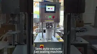 Vacuum Can Sealing Machine for Canned Food , Seafood Can Closing Machine , Meat Can Sealer Supplier