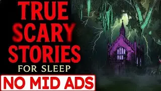 NO ADS 🛑 2 HOURS of TRUE Scary Stories for Sleep | Gentle Rain Sounds | Black Screen | Vol 39