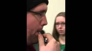 Whistle Protester Escorted Out of Trump Rally