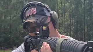 Burris Fast Fire 3 On A Rifle.