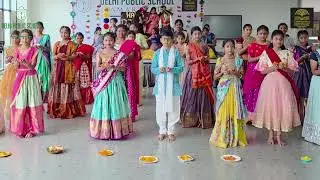 DPS Amaravati's Secondary stars light up the festival of lights with a melodious chorus
