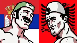 Среднестатистические дебаты серб против албанца