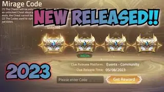 NEW RELEASE CODE 💙 - Mirage Code | Mobile Legends: Adventure