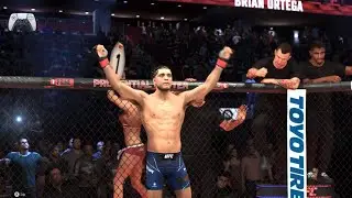 PS5 4K UFC 2025 | Brian Ortega vs Aljamain Sterling &ndash; Featherweight Submission Finish