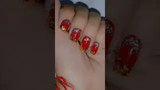 simple nail art 💅 #simplenails #nails #nailart #naildesign #nailpolish #easynailart #youtube #shorts