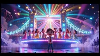 London Bridge Lights Up | Popular Nursery Rhyme | Educational Kids Songs  v