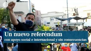 Oriol Junqueras reta al Tribunal Supremo con otro refer&eacute;ndum en Catalu&ntilde;a