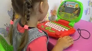 Обзор детского русско - английского компьютера  Маша и медведь