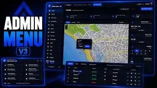FiveM Admin Menu Script 🛡️ Quick Menu + Full Admin Panel, Live Map & Reports (ESX/QB/QBox)