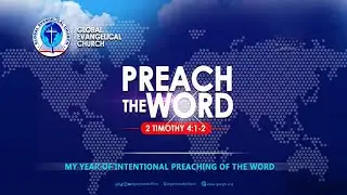 Preaching The Word Through Writing ||2nd Service(Ewe & Twi)