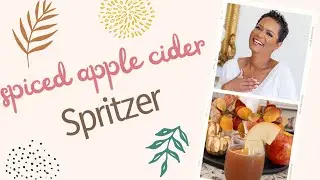 Best Fall Drink For 2024|Apple Cider Pumpkin Spice Spritzer 😄 | Jeannie Jacobs