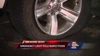 Crews conduct emergency inspections on all Expressway light poles