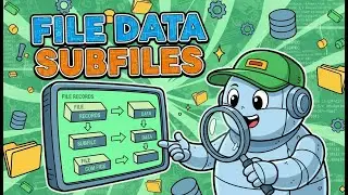Simple RPG FILE DATA Subfiles for Beginners - 1 - Legacy RPG Column Based