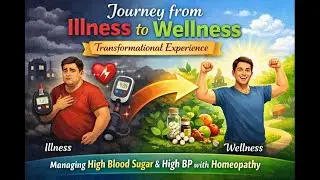 Journey from Illness to Wellness: Transformational Experience high blood sugar & high BP homeopathy