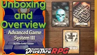 Lizuren's Advanced Game System III - for HeroQuest || Unbox & Overview