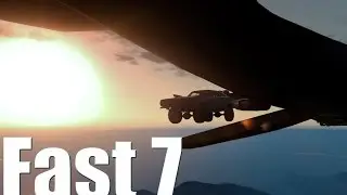Fast and Furious 7 - Plane Drop Scene (GTA5)