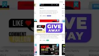 EasyEdit Giveaway After Effects more information in the description