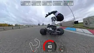 xErace Brno 2025 Race 2 electric skateboard OPEN