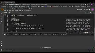 Simple Implementation with linear Classification in support vector machine with less than 11 minutes