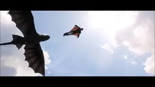 How To Train Your Dragon 2 -  Where No One Goes - Fly scene || HTTYD2 (Finnish) [HD]