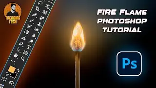 photoshop tutorial | Photoshop Fire Effect tutorial | TrendingTech