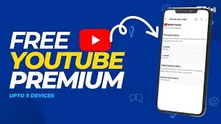 Get 1 Month Youtube Premium Absolutely Free In 5 Accounts | Youtube Premium Free Trial