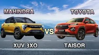 Mahindra XUV 3XO vs Toyota Urban Cruiser Taisor Comparison 