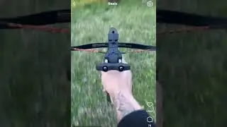 Steambow AR-6 pistol bow in action