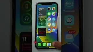 How to see the battery percentage on the iPhone status bar?