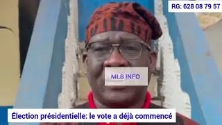 A Kountia, dans l’un des bureaux de vote, pour observer l’affluence  et le déroulement du scrutin.