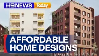 New and affordable home designs in NSW set to start construction | 9 News Australia