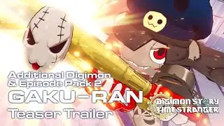 Digimon Story Time Stranger | Season Pass DLC2 GAKU&minus;RAN Teaser Trailer