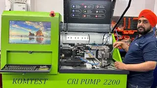 Bosch Injector coding on Komtest CRI2200