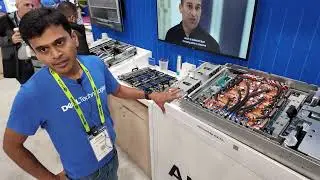 Dell PowerEdge XE9785L: 8 процессоров AMD Instinct MI355X, EPYC, жидкостное охлаждение 3U.