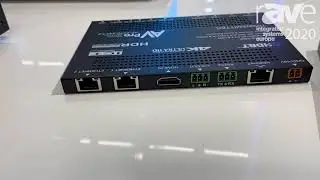 ISE 2020: AVPro Edge Shows AC-EX70-444-Kit Ultra Slim 4K60 4:4:4 HDR HDBaseT Extender