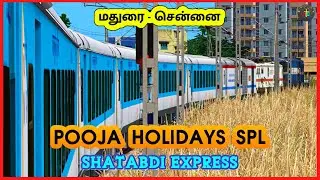 MADURAI - CHENNAI SHATABDI EXP | Indian Railways Train Simulator | Railworks 3 | TS2022 | NTG GAMING