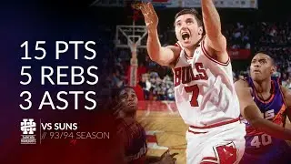 Toni Kukoc 15 pts 5 rebs 3 asts vs Suns 93/94 season