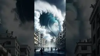Tsunami Strikes Coastal City