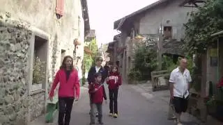 Medieval French Town w/ 21st Century Ladies