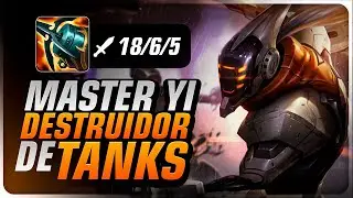 MASTER YI DESTRUIDOR DE TANKS! (MATA-CR&Aacute;QUENS)