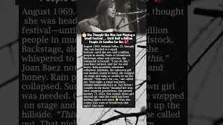 🕯️ She Thought She Was Just Playing a Small Festival Until Half a Million People Lit Candles for Her
